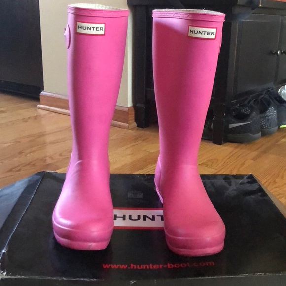 Hunter Other - Pink Girls Hunter Boots